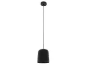 Clayton Ceramic Pendant in Black