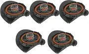 mpjka 5/10 Pcs Valve Cover Repair PCV Kit,Fit for Mini, Cooper Clubman Countryman Paceman R56 R55,Fit for Peugeot, 207 307 308 2008 11127646554 Engine Crankcase Ventilation Cover(5 PCS)