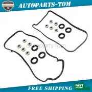 FOR ACURA HONDA V6 3.5L VALVE COVER GASKET SET 12030R70A00 + 12050R70A00 (for: Honda)