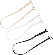 [SAFIGLE] 5 Pairs Nonslip Bra Shoulder Straps for Women Bra Strap Holder Replacement Easy Removal for Daily Use