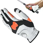 Golf Training Glove | Grip Corrector Stable Grip Left Hand Glove | Non-Slip Golf Glove Swing Training Correct Aid, Grip Trainer Attachment for Golf Lovers