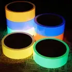 Glow In The Dark Sticky Tape Self Adhesive Luminous Saftey Film Sticker Roll DIY