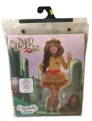 The Wizard of Oz Cowardly Lion Child Small 4-6 Costume 3 Piece Set Dress