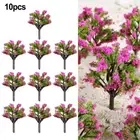 Flower Model Trees Plastic Versatile Breakage Resistant Fade Resistant