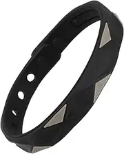 Silicone Static Electricity Wristband Mens Sport Bracelet Adjustable Sturdy and Comfortable for Activities
