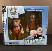 STATLER & WALDORF EXCLUSIVE HENSON MUPPETS PALLISADES ACTION FIGURE WIZARD NEW