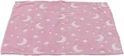 Glow in The Dark Blanket, Kids Blankets Polyester Soft and Warm Fuzzy for Girls and Boys 0.75x1m / 2.5x3.3ft (Rosy)