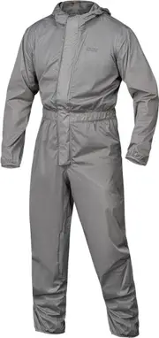 IXS 365-STX 1.0 One Piece Rain Suit, grey, Size M for Men