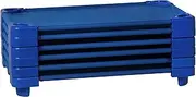 Sprogs Stackable Daycare Cot Standard 52 W x 23 D Blue SPG-021-5 (Pack of 6)