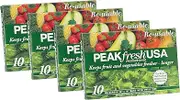Reusable Produce Bags, Set of 4, 40 Bags Total
