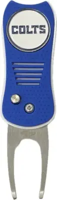 Indianapolis Colts Switchblade Golf Divot Tool - Royal/White