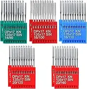 Blooy - DPX17 (KN) Needles for Walking Foot/Chainstitch Sewing Machines SY3355 135X17 SY3357 (100 PCS)