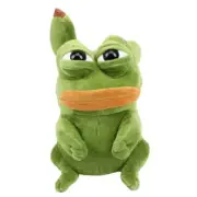 23cm Monster Plush Toys Kawaii Monster Cosplay Sad Frog Pepe Plush Doll