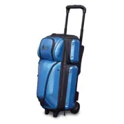 Hammer Carbon Shield 3 Ball Roller Bowling Bag - Blue Carbon