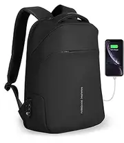 Mark ryden Anti Theft Waterproof Backpack Laptop Backpack 15.6 inch with Raincoat for Travel School with TSA Lock