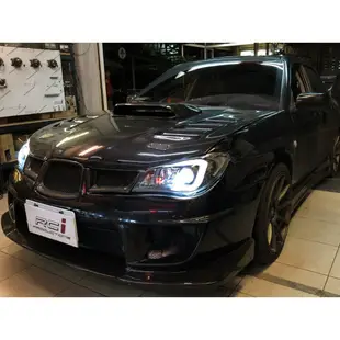 SUBARU WRX impreza 硬皮鯊 05-07 08-14 年 導光式樣 魚眼大燈組