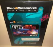 Pro Sessions Jeff Rona Liquid Cinema 25 M-Audio Sound and Loop Library WAV AIFF
