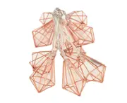 L24 3.3M 20 Led Battery Box Curtain Festive Water Drop String Lights Christmas Lover Decoration Warm White Lighting Hanging Light