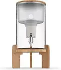 pH Recharge Glass Alkaline Water Filter Dispenser Counter Top 2.25 G 8.5 L
