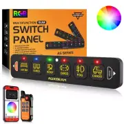 6 Gang Switch Panel Remote Control For Jeep Off-Road Marine UTV ATV Light Bar US (for: Jeep)