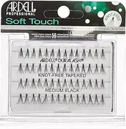 Ardell Soft Touch Medium Knot-Free Lashes, Black, Medium