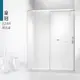 一太 無框淋浴拉門-皇冠5248系列(鋁合金款) 浴室拉門 強化玻璃門 淋浴間 廁所 乾濕分離 五年保固 台灣製造(17600元)