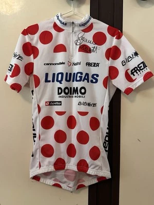 KOM Cycling Liquigas Signed By Franco Pelizotti