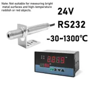 RS232 24V Non-contact Infrared Thermometer Sensor Temperature Tool W/ Controller