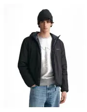 [Gant] Reversible Hooded Jacket in Black