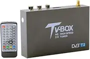 TV Stick Receiver Sunzimeng DVB-T2 HD High Speed Single Antenna Mobile Digital Car TV Receiver, Support H.264/MPEG2/MPEG4 /80KM/Hour