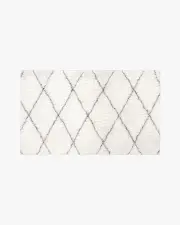 90' x 150' | Machine Washable Runner Rug | Kid & Pet Friendly | Indoor Rug | Moroccan Diamond Plush Rug | Ruggable