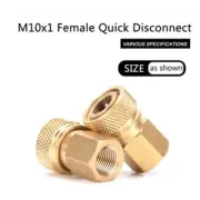 Reliable and Convenient M10x1 Female Quick Disconnect Socket for PCP Air Fill