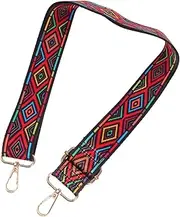 [DOITOOL] 1Pc Ethnic Style Fashion Bag Strap Replacement for Handbags Durable Wear Resistant Easy to Install for Bag