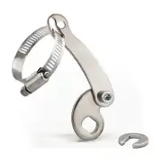 Torque Arm Kit for E-Bike Motor Front/Rear Dropouts, Steel, Double Protection