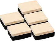 GRADENEVE 5Pcs Portable Chalkboard Eraser Felt Blackboard Cleaners Dust Chalk Erasers for Home Office School Teaching