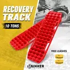 Bunker Indust Pair Recovery Tracks Board Essential 10T Sand Mud Snow Grass 4WD
