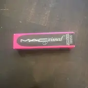 New! MAC Macximal Matte Lipstick 601 CANDY YUM-YUM Full Size Neon Pink