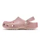 Crocs 涼鞋 Classic Glitter Clog 女鞋 石英亮粉 卡駱馳 洞洞鞋 ACS 2059426WV