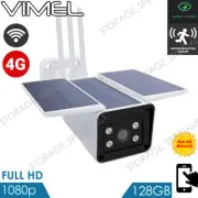 4G Solar Security Camera 24/7 Real Live View 128GB Wireless PIR Radar 3G