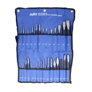 ABN | Cold Chisel Set Automotive Punch Tool Kit – 29-Piece Punch Chisel Set