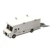 YOUFOY Time Machine and Doc Brown Van Set 699 Pieces from Movie Building Kit Set