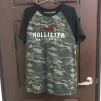 在飛比找蝦皮購物優惠-<阿金二手>Hollister 海鷗 迷彩短T