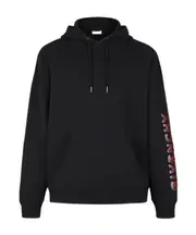 gradient logo hoodie S,XL,XS,L,M black