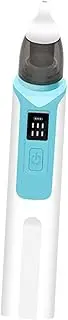ERINGOGO Nasal Suckers Mucus Snot Cleaner Remover Nose Suction Electric Sucker Nose Cleaner Nose Suction Cleaner Automatic Sucker Silica Gel Blue