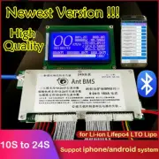10S~24S Smart ANT BMS Bluetooth Lifepo4 Li-ion LTO Battery Protection Board