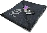 UPROTEIN Microfibre Gym Towel with Zip Pocket | Fast Drying Sport Towel | UPROTEIN