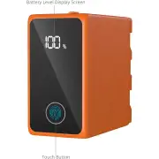 SmallRig NP-F970 USB-C Rechargeable Camera Battery (Orange) 4576