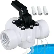Swimming Pool Diverter Valve – Pool & Spa Diverter Assembly, High-Quality Replacement Valve | 3-Port Water Pipe Diverter Assembly | Compatible with Spa, Hot Spring, and Garden Systems