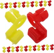 HEALEEP 20 Sets Plastic Door Latch Rod Clips for Automotive Replacement Durable and Safe Door Clips for Truck Accessories Performance and Secure Fit