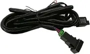 AMGHCGTEEW H11 Fog Light Lamp Wiring Harness Socket Wire Connector Fit for Toyota GM Fit for Hyundai with 12V 40A Relay ON/Off Switch Kits